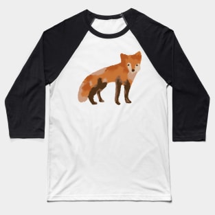 Fox Painting Baseball T-Shirt